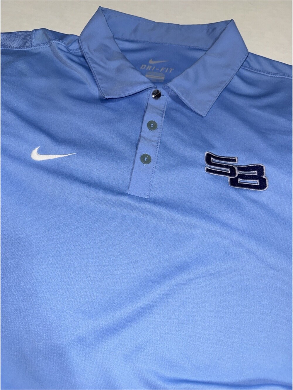 Nike Dri-fit XXl Blue Golf Shirt Sb Dry Fit